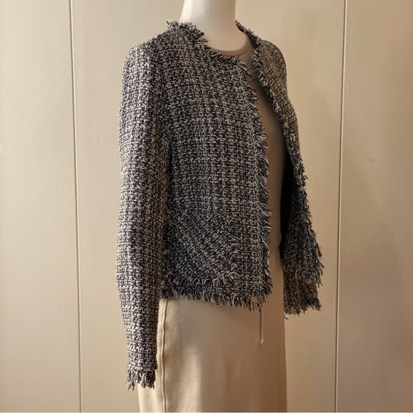Italian tweed boucle jacket S - Picture 4 of 11